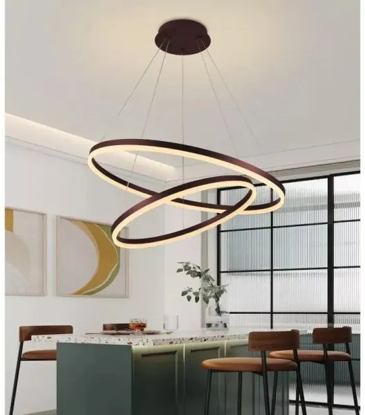 LED állítható fényerejű csillár kábellel LED/100W/230V 3000-6500K + DO