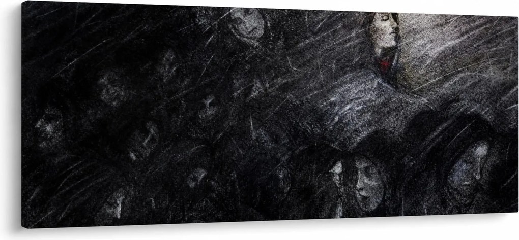 Kép - Szomorúság és lemondás (120x50 cm)