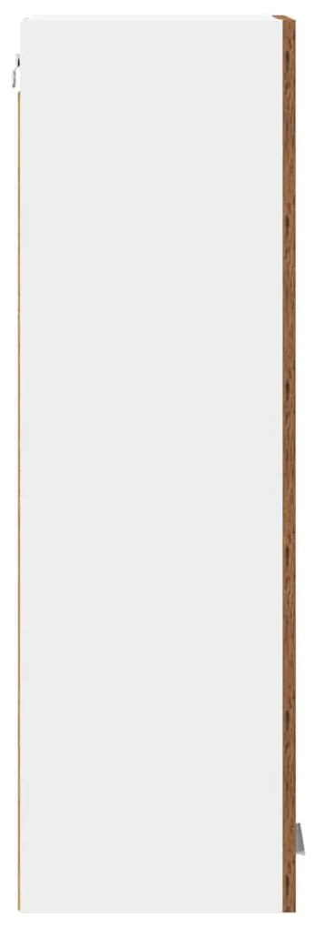 Függő szekrény polcokkal Riga Öreg fa 30 x 31 x 100 cm Faanyag