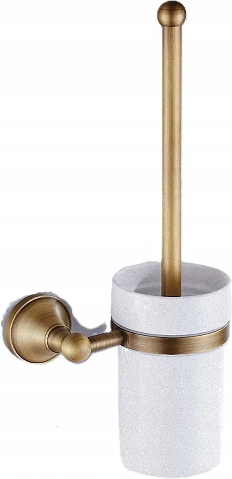 Wc kefe Old Retro Sárgaréz Fürdőszobai kiegészítők