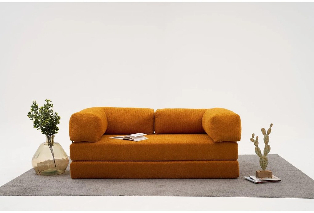 3 személyes kanapé Comfort - Narancssárga