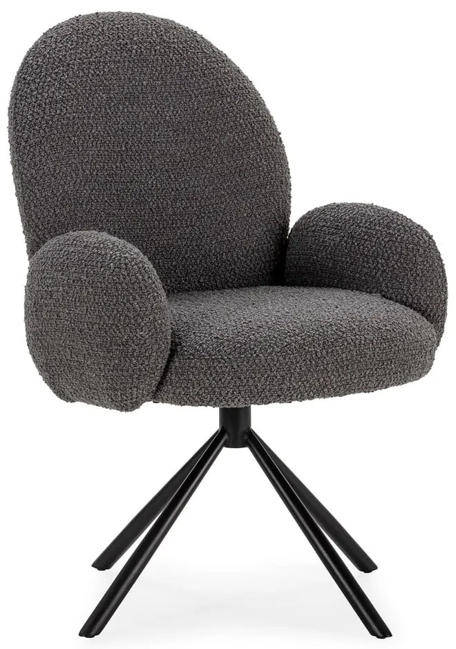 Sötétszürke fotel Dario – Marckeric