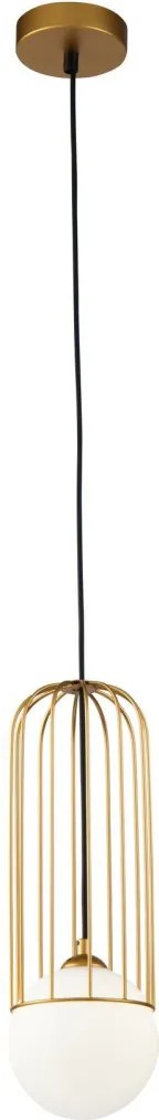 MAYTONI P361PL-01G TELFORD Modern Függesztett Lámpa Fehér, Arany G9 IP20