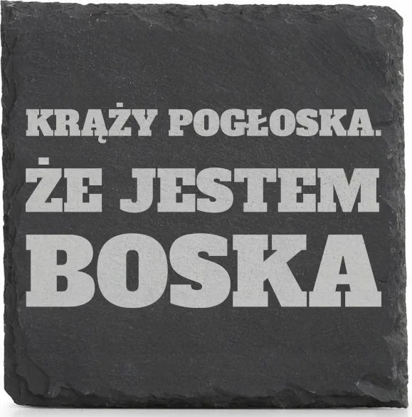 Kő alátét x4 Bögre A Pletyka Kering, Hogy Isteni Vagyok Ajándék