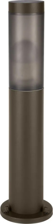 EGLO 900986 HELSINKI Modern Kültéri Állólámpa Fekete, Átlátszó, Gesztenye Színű E27, LED IP44