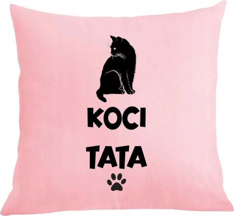 Párna párnahuzat Apák napja Macska Apa