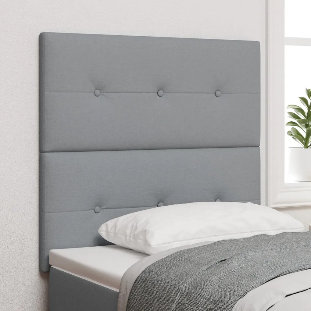 LED Fejtámla Fény Szürke 100 cm Szövet