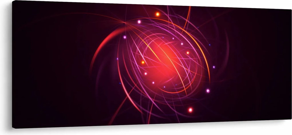 Modern kép absztrakció (120x50 cm)