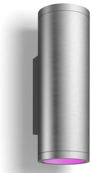 Philips 17463/47/P7 - LED RGBW Kültéri lámpa Hue APPEAR 2xLED/8W/230V IP44