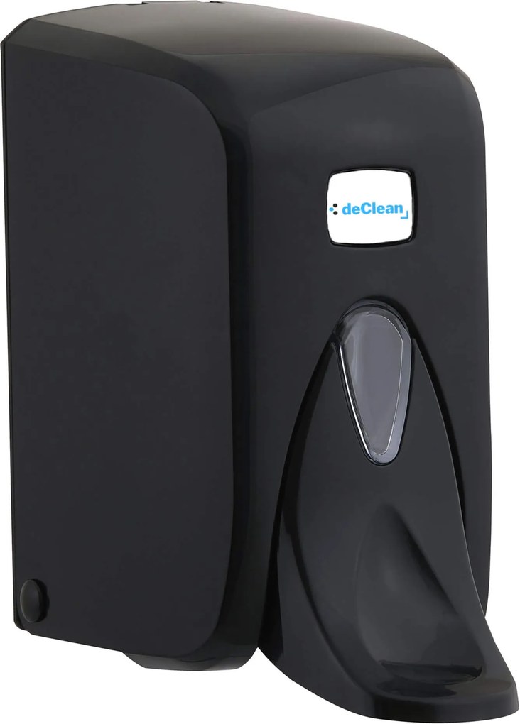 deClean Könyök adagoló folyékony szappanhoz, fertőtlenítéshez Fekete 0,5l HS136B