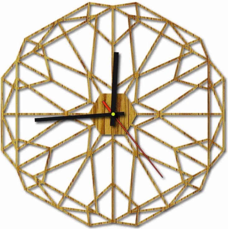 Sentop - MDF falióra HDKF017 nappali szobához és fekete 40 cm