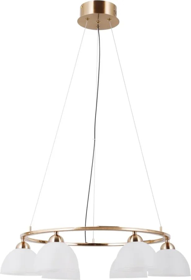 ITALUX PND-34374-6-HBR MONTIELA Többágú Függesztett Lámpa Arany LED IP20