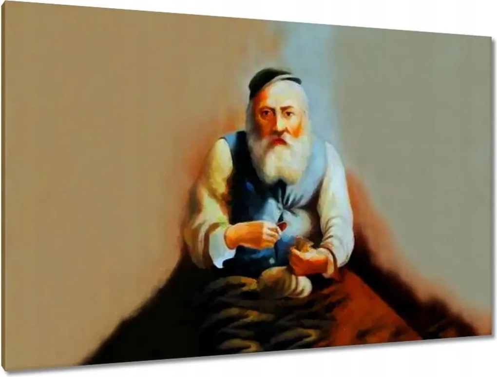 Festmények 120x80 A pénzszámoló zsidó