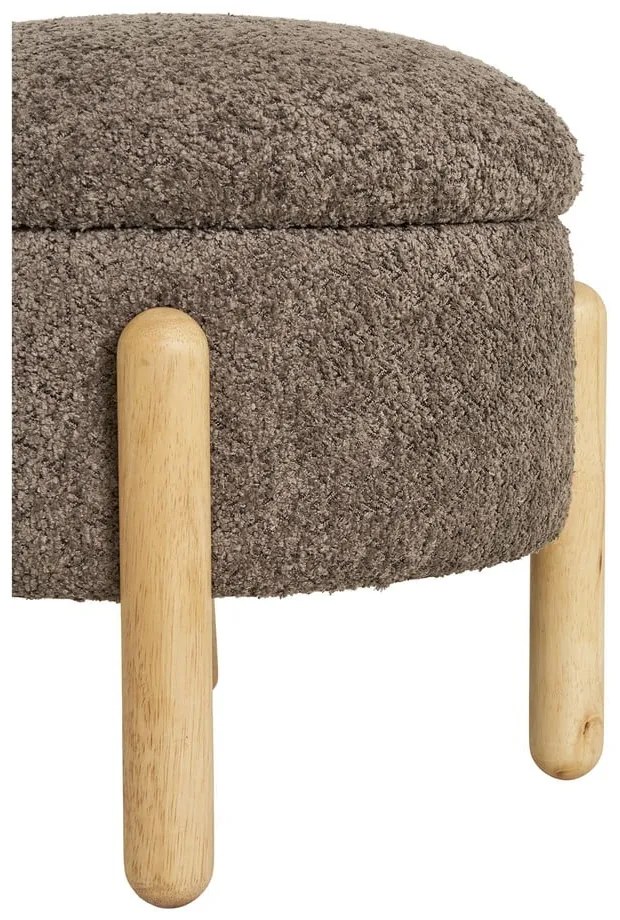 Barna buklé lábtartó Medas – House Nordic