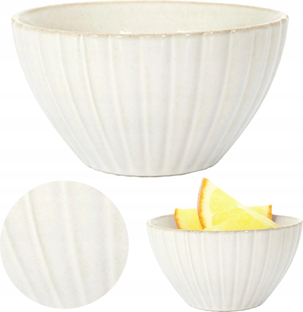 Eden tál 14,5 cm krém bézs kerámia mosogatógép tál saláta