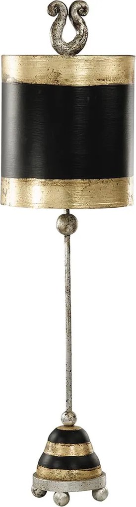 Flambeau klasszikus asztali lámpa phoenician fekete ezüst arany elsfb-phoenician-tl