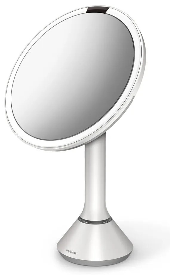 Kozmetikai tükör világítással-nagyítós (ötszörös) ø 20 cm Sensor – simplehuman