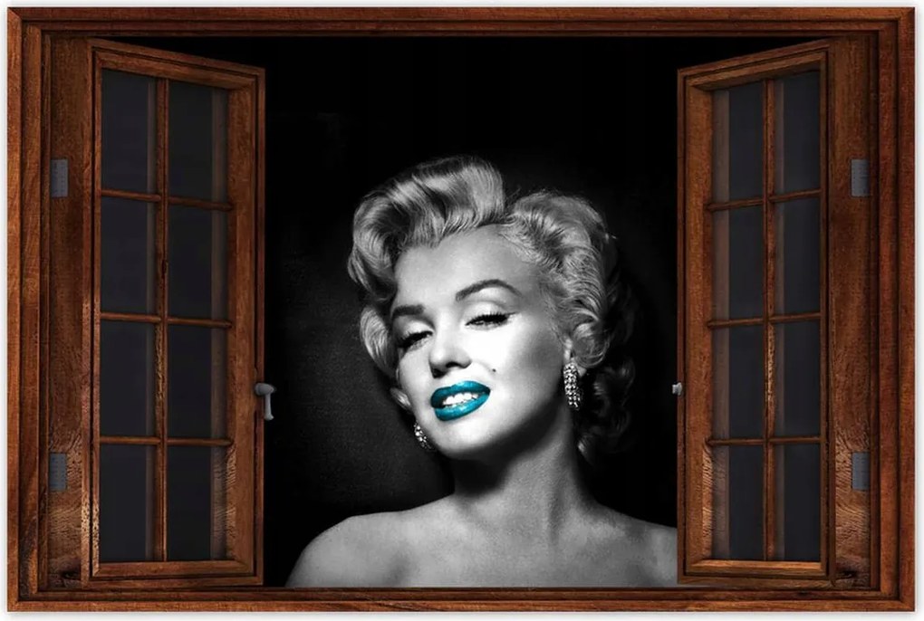 Poszter 60x40 Marilyn Monroe szájjal