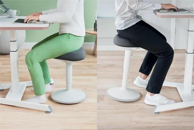 Ülőszék, billenő, ergonomikus, LEITZ Ergo Active, világosszürke (E65440085)