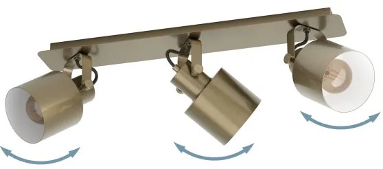 Eglo 43819 - Spotlámpa SOUTHERY 3xE27/40W/230V