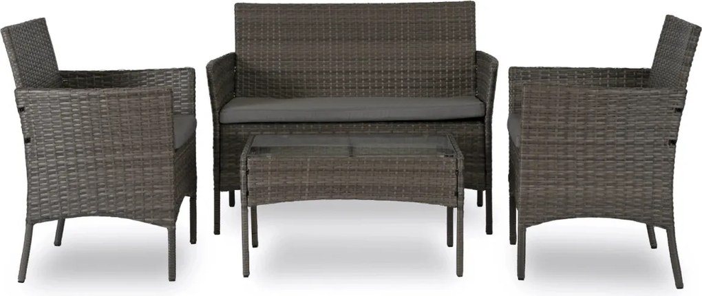 Zestaw Mebli Ogrodowych MISSISIPI Szary