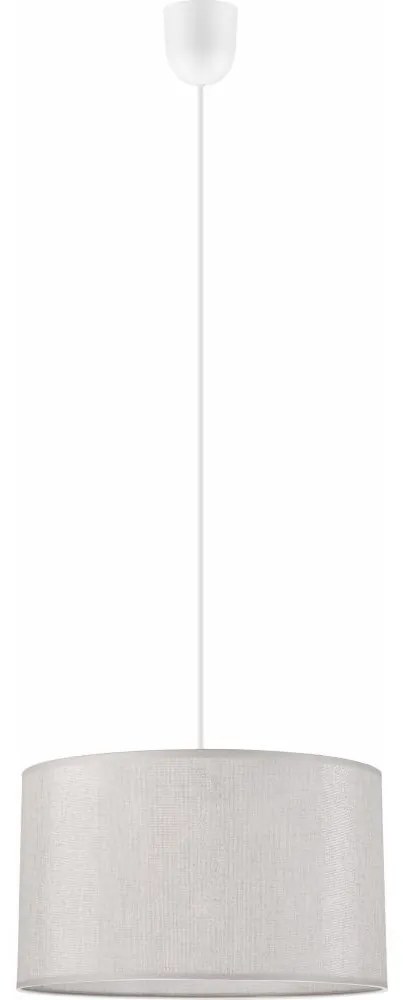 Csillár zsinóron MONTE 1xE27/60W/230V ezüst