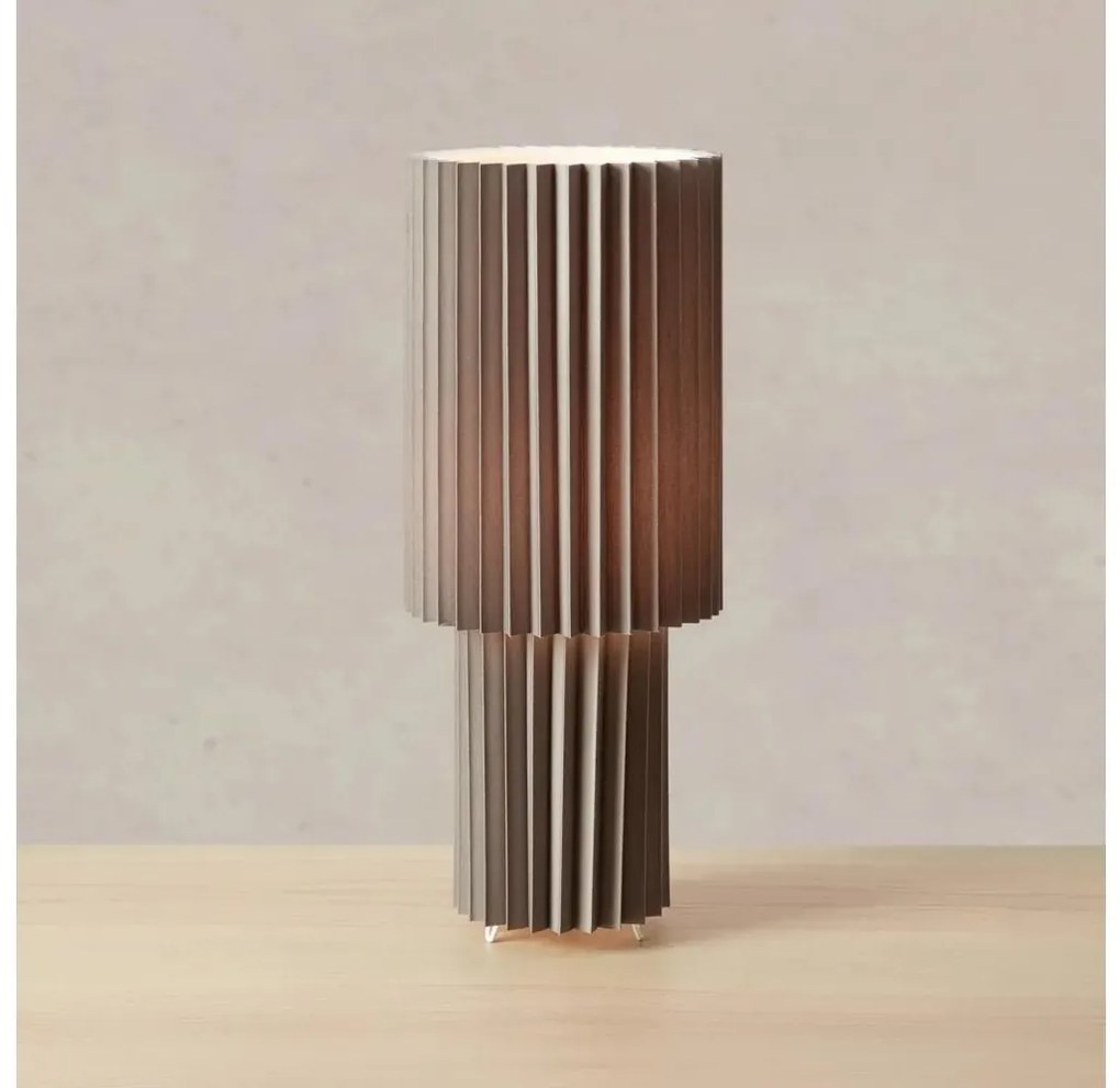 Markslöjd 108898 - CATIS asztali lámpa 1xE27/60W/230V, 45 cm, szürke