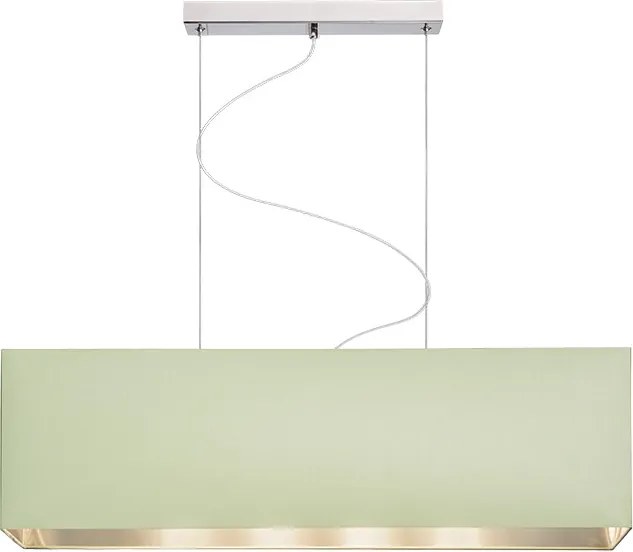 RENDL LOPE 80/23 lámpabúra Chintz menta/ezüst fólia max. 23W