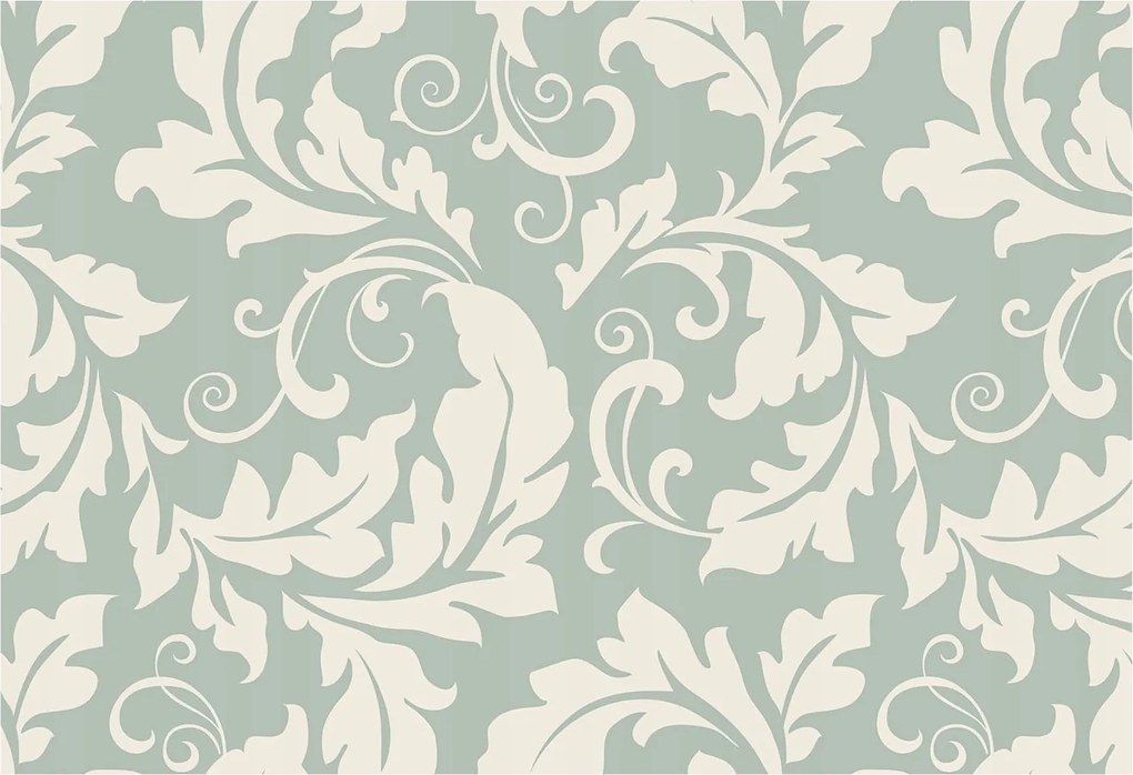 Matt Fotótapéta Flizelin Falra Dekoratív levelek 152x104 Ragasztó