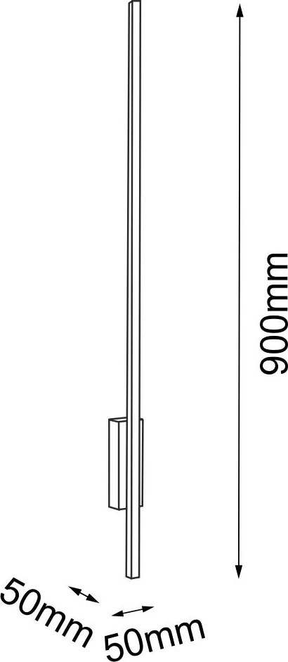 Antigo Ebora 8241 Fali lámpa 1x7,6W/LED 3000K 928lm IP20