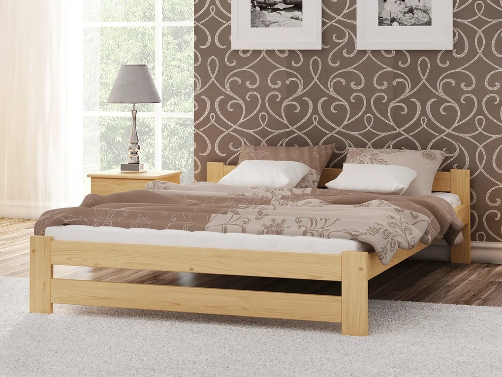 Fa ágy 140x200cm Ran VitBed fenyő