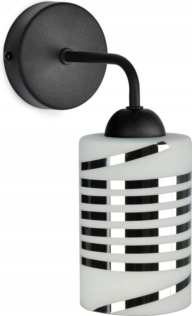 Üveg fali lámpa Led fali lámpa Luxolar Króm