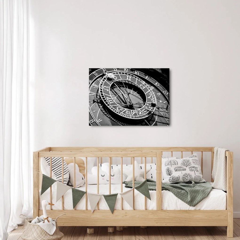 Kép - Csillagászati óra, Prága, Cseh Köztársaság (70x50 cm)