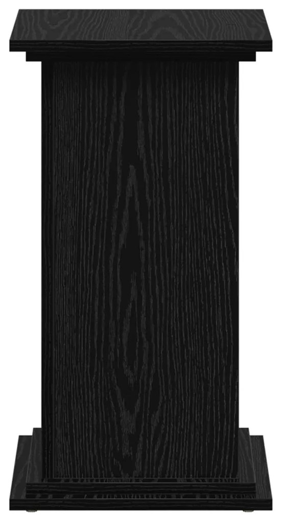 Növényállvány Musta tammi 33 x 33 x 60 cm Faanyag