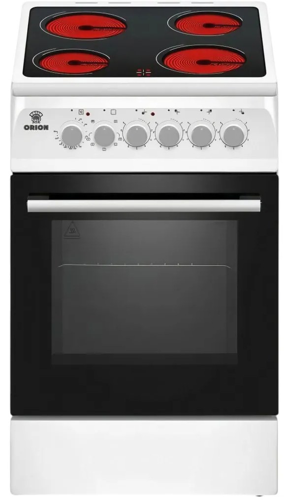 Orion OEC-VC04W fehér 4 zónás kerámialapos elektromos tűzhely 50*60cm