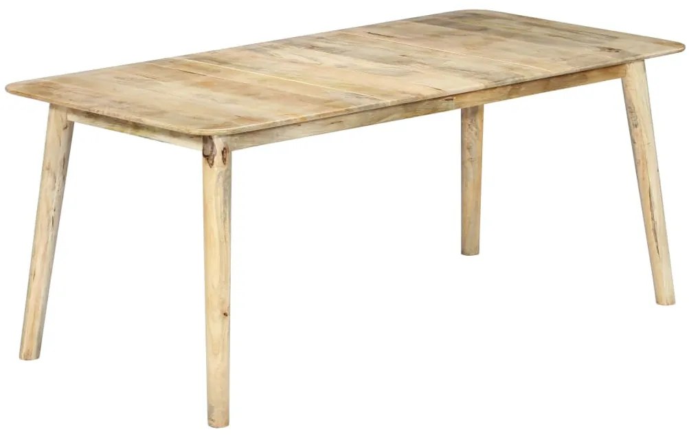Tömör mangófa étkezőasztal 180 x 90 x 76 cm