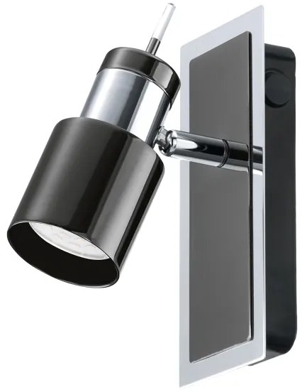 Eglo 30832 - LED Spotlámpa DAVIDA 1 1xGU10/5W/230V fekete