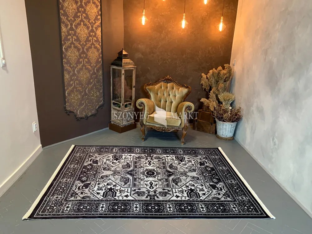 Velvet PS962V1 fekete szőnyeg 160x220 cm
