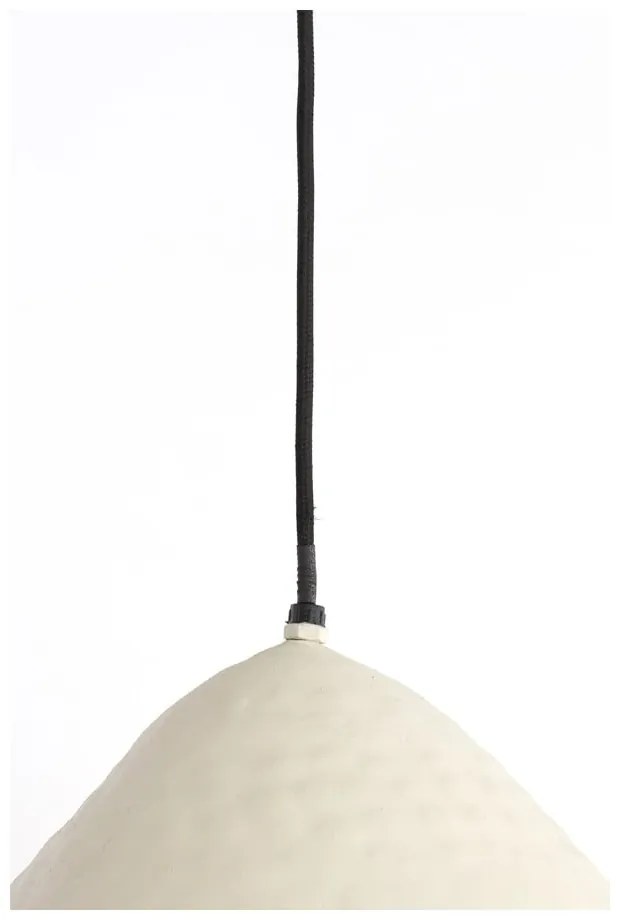 Krémszínű függőlámpa ø 32 cm Elimo – Light & Living