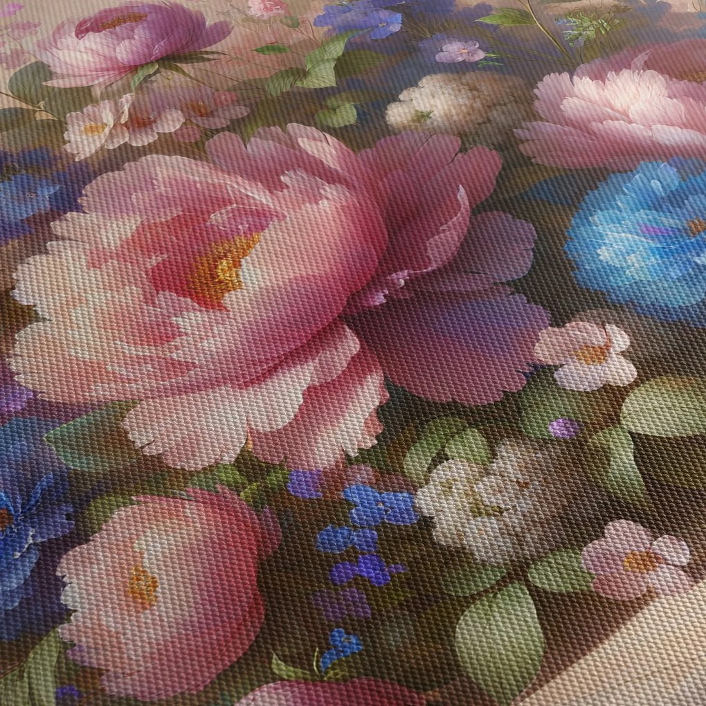 Kép - Asztal tele virágokkal (90x60 cm)