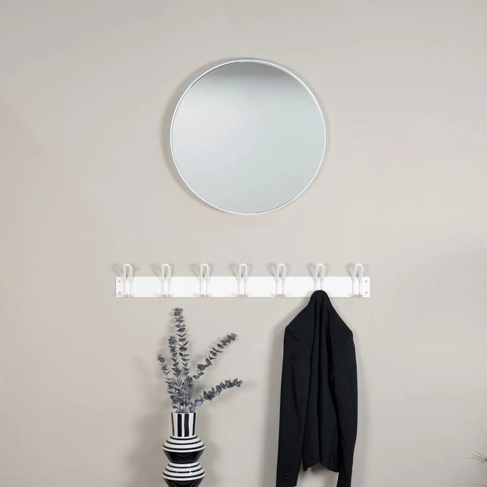 Fehér fém fali fogas 100 cm Miles – Spinder Design