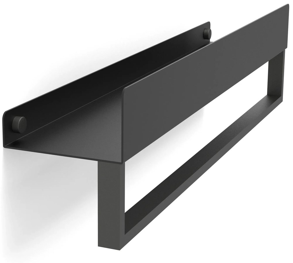 Fürdőszobai polc SF01 60cm black matt