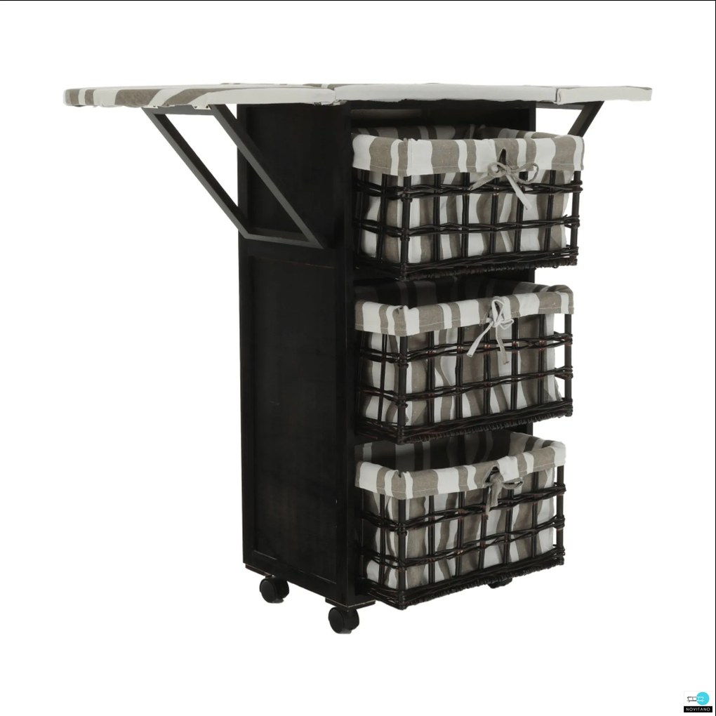 Vasalódeszka, sötétbarna, BOND 2