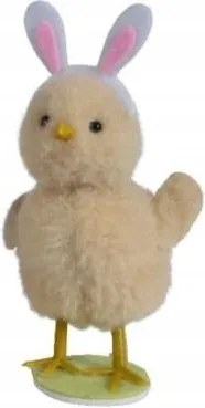 Húsvéti csibe figura otthoni dekoráció 12x5x8cm