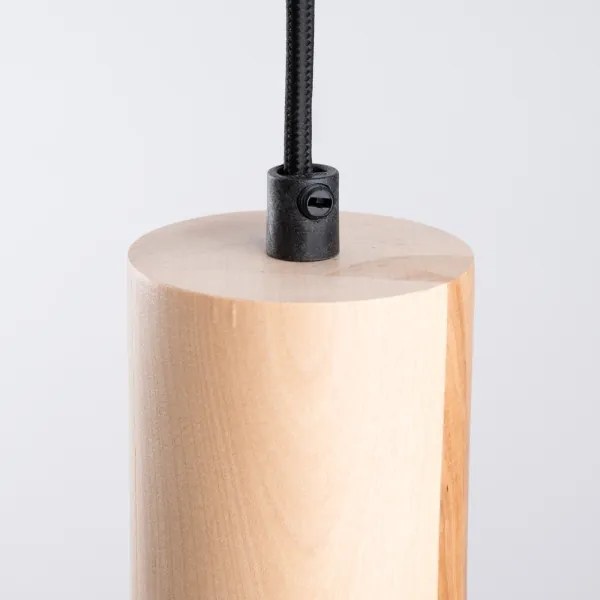 Sollux SL.1322 - Csillár zsinóron FANO 1xE27/15W/230V átm. 34 cm fekete