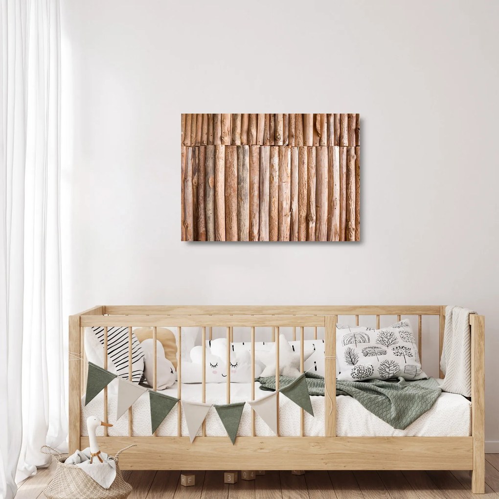 Kép - Bambusz (üvegen) (70x50 cm)