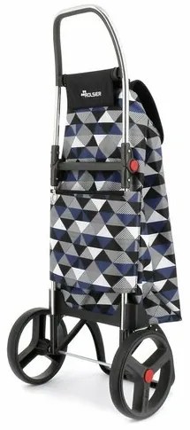 Rolser I-Max Sahara 2 Logic RSG bevásárlótáskakerekeken, kék színben
