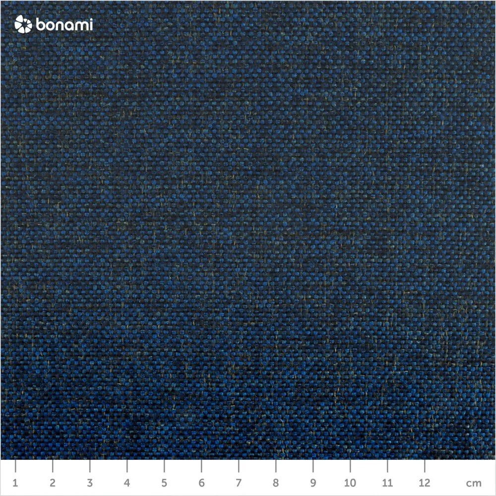 Dazzling Daisy sötétkék kinyitható U alakú kanapé, jobb oldalas - Miuform