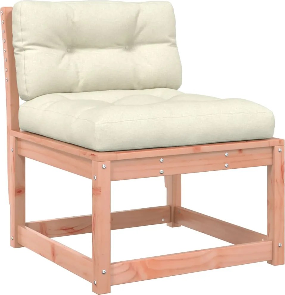 vidaXL tömör duglászfenyő kerti kanapé párnával