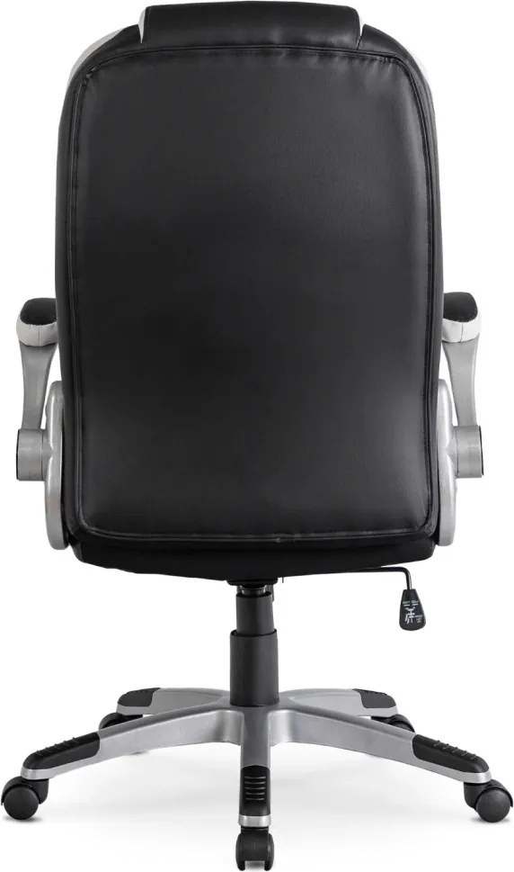 Forgószék fekete színben, műbőr kárpittal. LIVERPOOL